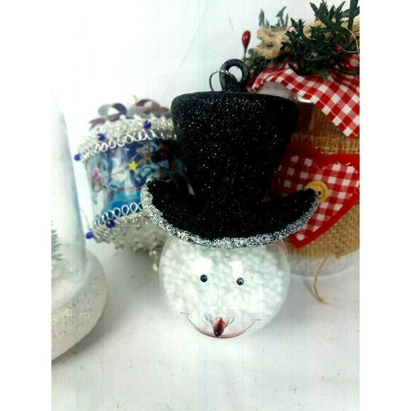 Christmas Tree Ornaments Lot of 4 Holiday Season Tree Room Decor Gift Toppers - Picture 3 of 10